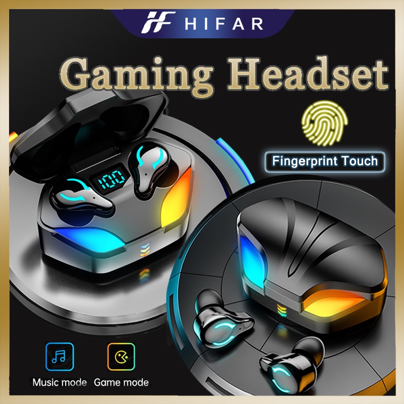 Tai Nghe Chơi game Không Dây X1 TWS bluetooth 5.0 Giảm Tiếng Ồn Chất Lượng Cao