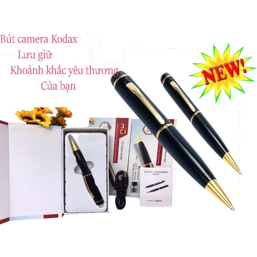 BÚT GH.I ÂM, GH.I HÌNH FULL HD SIÊU NHỎ-Máy Gh.i Âm Kỹ Thuật Số.Là máy có âm thanh cực kì sắc nét