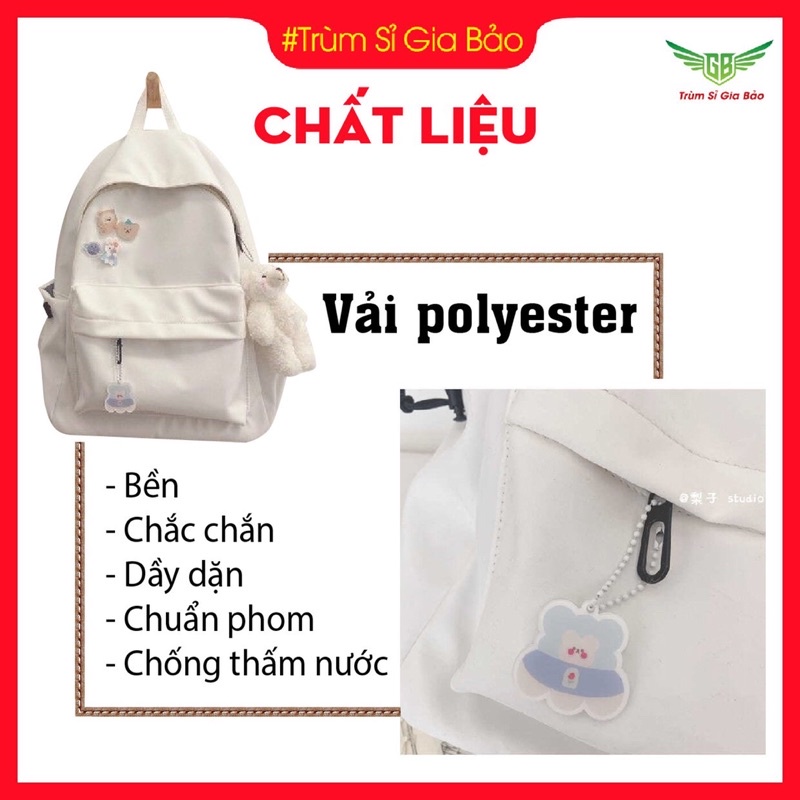 Balo nữ đi học ulzzang thời trang Hàn Quốc , túi xách nữ đẹp hàng cao cấp , cặp sách dễ thương cho học sinh , sinh viên.