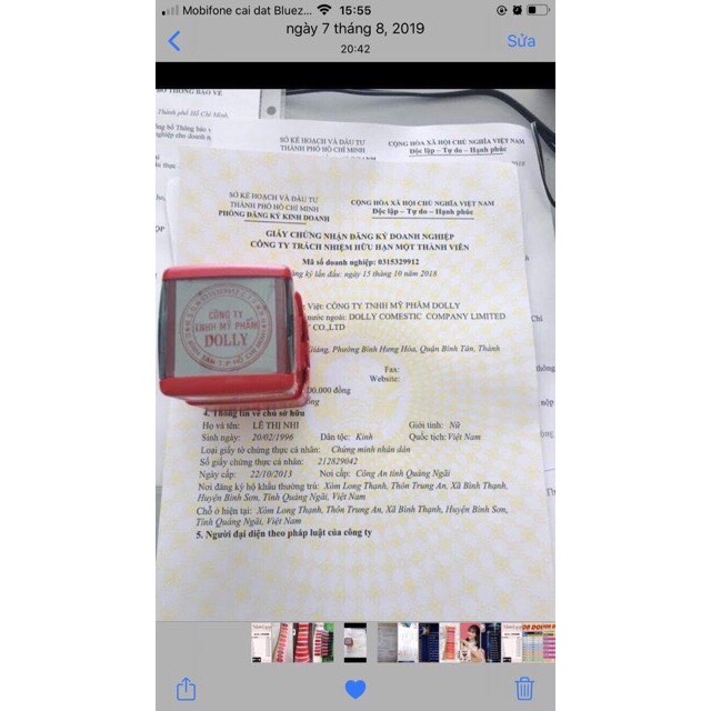 [Đỏ R.ư.ợ.u] Son Kem Cao Cấp Dolly Blue Đỏ R.ư.ợ.u - Màu Son Quyến Rũ Nâng Tont Da Và Răng | BigBuy360 - bigbuy360.vn