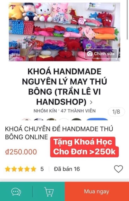 BẢN VẼ RẬP GIẤY TỰ MAY THÚ BÔNG/GỐI ÔM HANDMADE