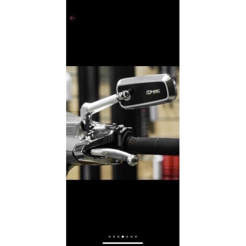 Kính Chiếu Hậu H2C Vuông Chân Ngắn