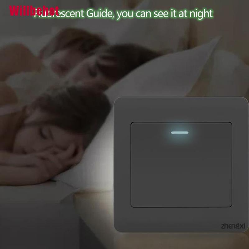 Công Tắc Đèn Gắn Tường 1 / 2 / 3 / 4 1 Chiều Tiện Dụng