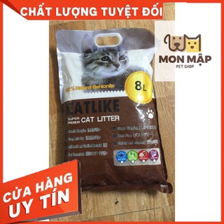 Cát vệ sinh cho mèo - Cát Like 8L (hương cà phê)