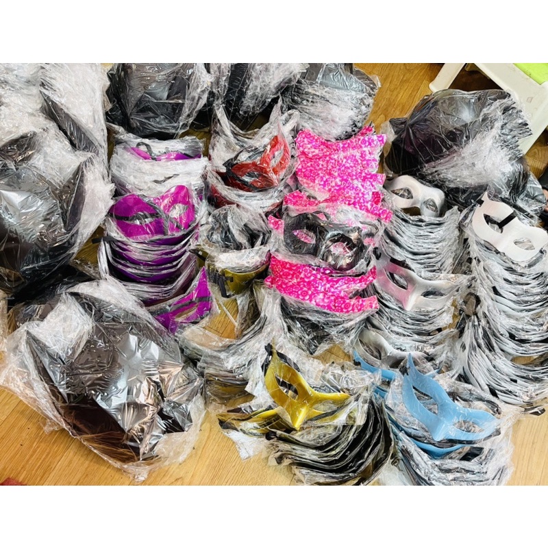 Nặt nạ hoá trang halloween nửa mặt / mặt nạ chơi trung thu