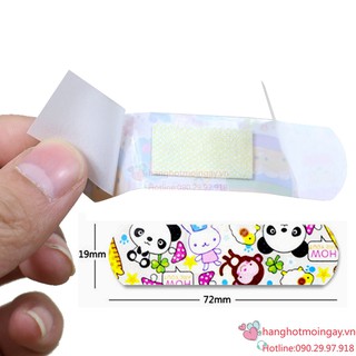 Combo 100 miếng dán băng keo cá nhân hoạt hình E11