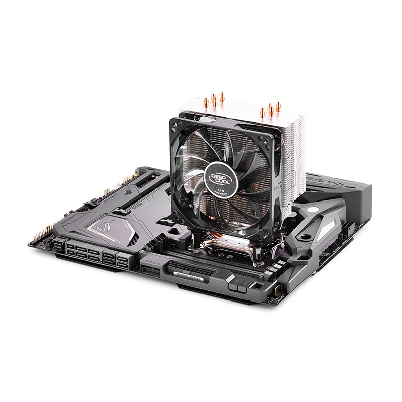 Quạt tản nhiệt CPU đèn led / Fan CPU chính hãng Deepcool GAMMAXX 400 - THComputer Q11