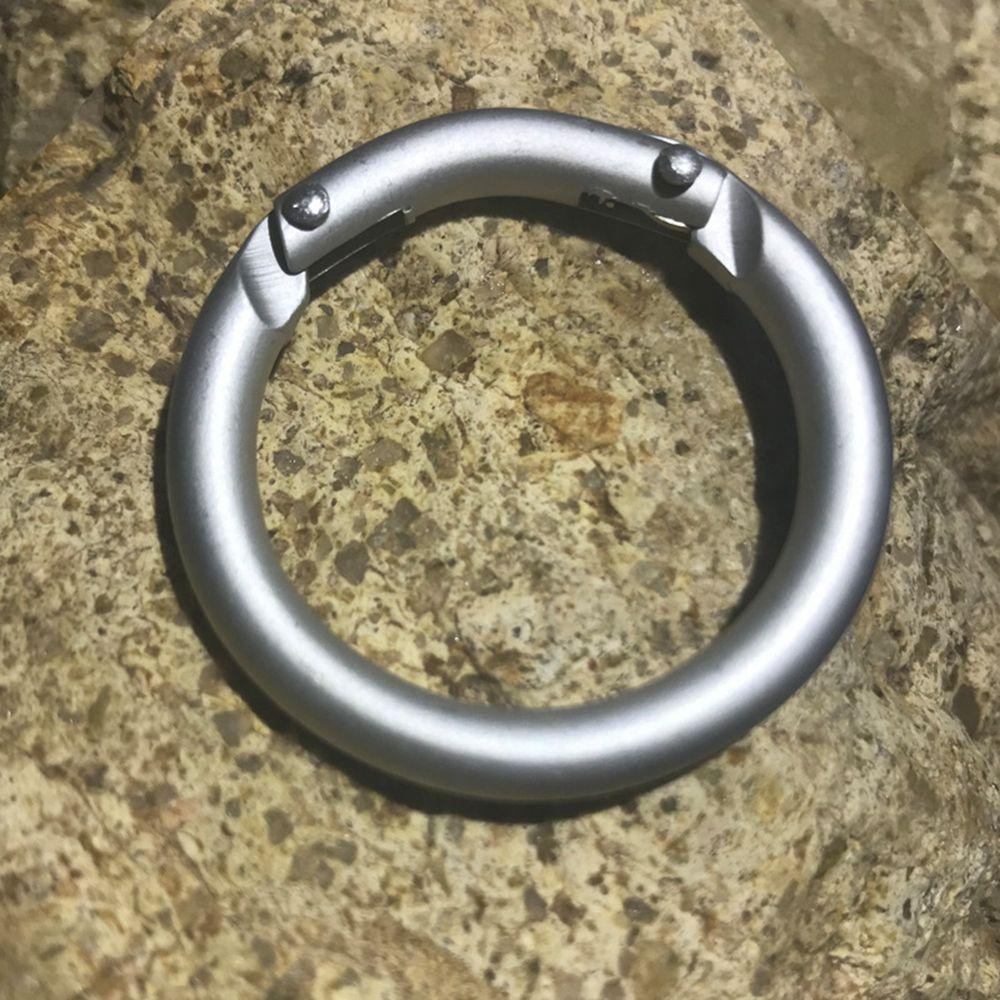 Bộ 5 Móc Khóa Túi Xách Hình Chữ O Đường Kính 3.8cm Bằng Hợp Kim Nhôm