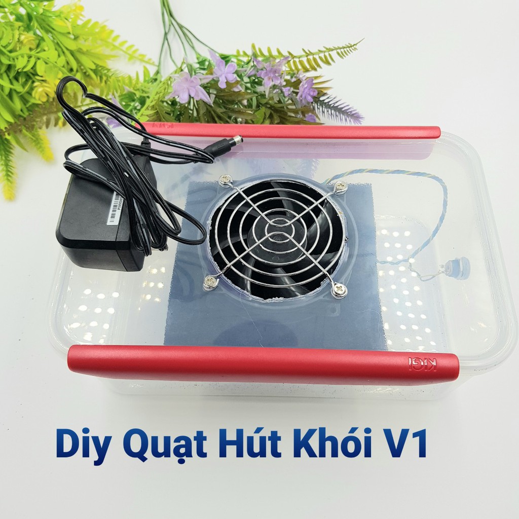 Máy Hút Khói Hàn K-493-DIY Tấm Lọc Carbon Hakko493