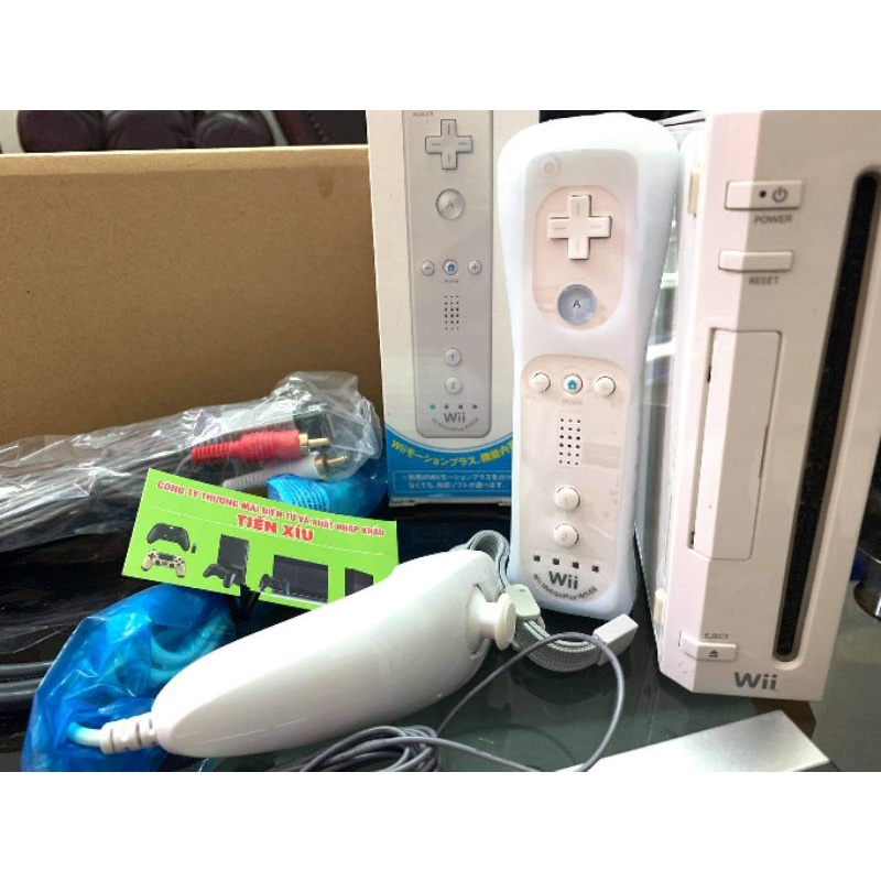 Máy Nintendo Wii cũ chính hãng full game, tay.cầm wii remote mới 100% tích hợp motion