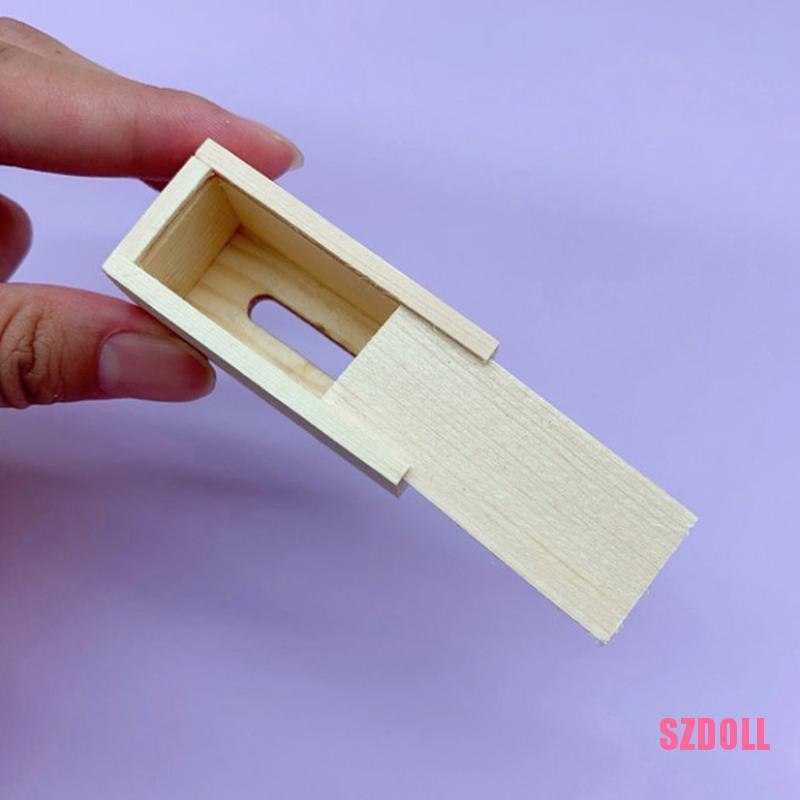 1 Tủ Gỗ Mini Trang Trí Nhà Búp Bê SZDOLL6