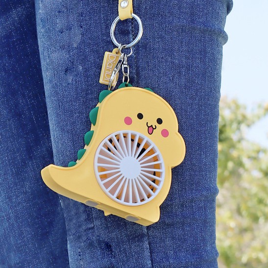 Quạt mini cầm tay chính hãng DianDi khủng long pin sạc,quạt điện cầm tay có thể móc vào túi sách | BigBuy360 - bigbuy360.vn