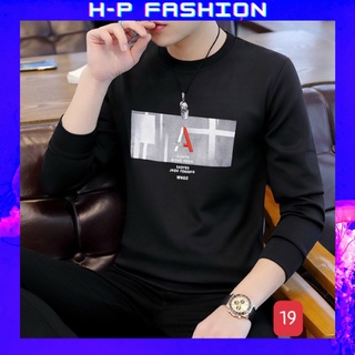 Áo Thun Nam Tay Dài 🔵 𝐅𝐑𝐄𝐄 𝐒𝐇𝐈𝐏 🔵 Áo Phông Nam Đẹp Vải Thun Co Giãn Thời Trang Hpfashion - Atnhp020