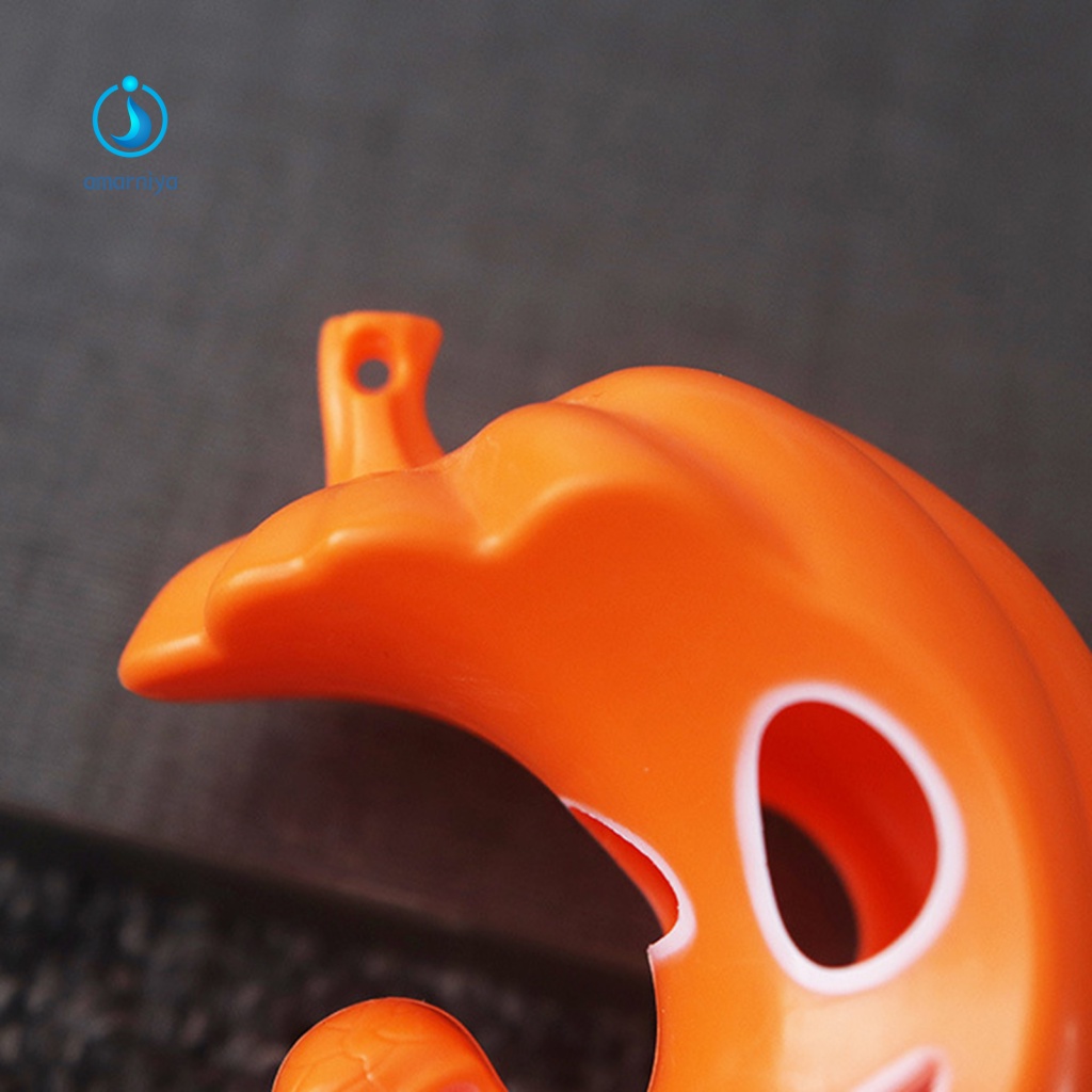 Đèn Lồng LED Mini Hình Đầu Lâu Bí Ngô Halloween