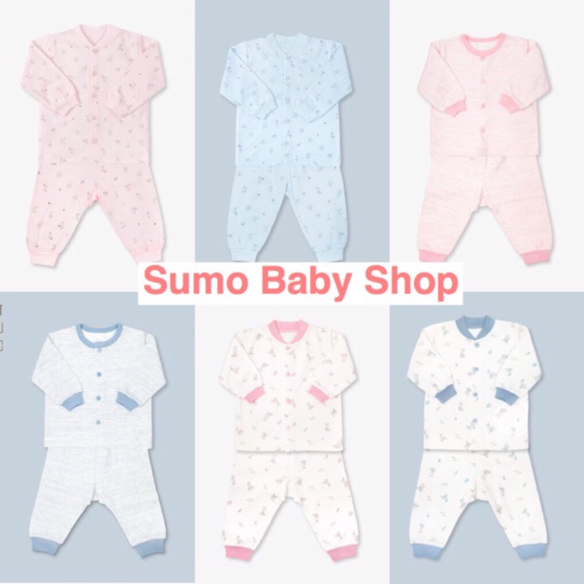 [MIO THU ĐÔNG] Bộ Dài Tay Cài Giữa MioMio Cotton Dày Vừa