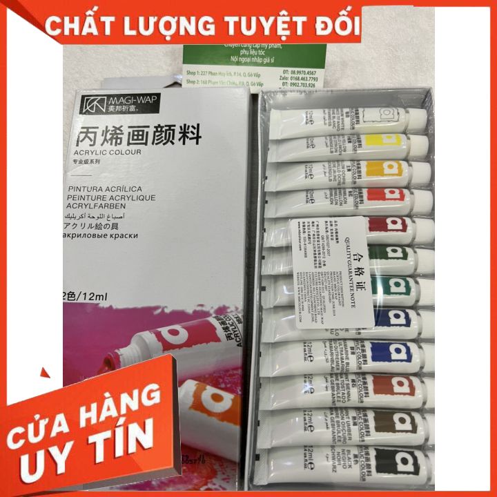 Sét vẽ bột bản con khỉ 12 màu,bột bản nail chuyên dụng cho dân làm nail chất bột siêu mịn  màu chuẩn (giá rẻ cho học viê