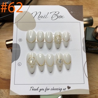 Form Tròn Nhọn Gắn Móng Úp - Nail box thiết kế thủ công HoaLinh.NailBox 62