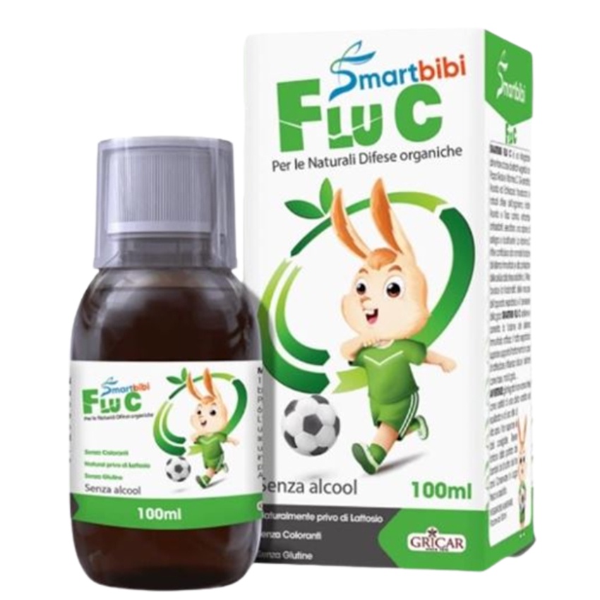 SmartBiBi Flu C - Tăng cường đề kháng hô hấp trên,hỗ trợ giảm cảm cúm , cảm lạnh 100ml - Gia Hân