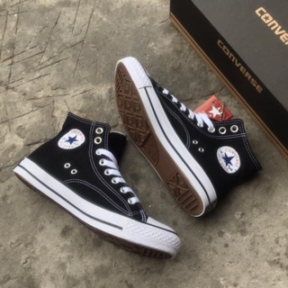 GIÀY C-V CLASSIC ĐEN CAO CỔ (Full box, tag)