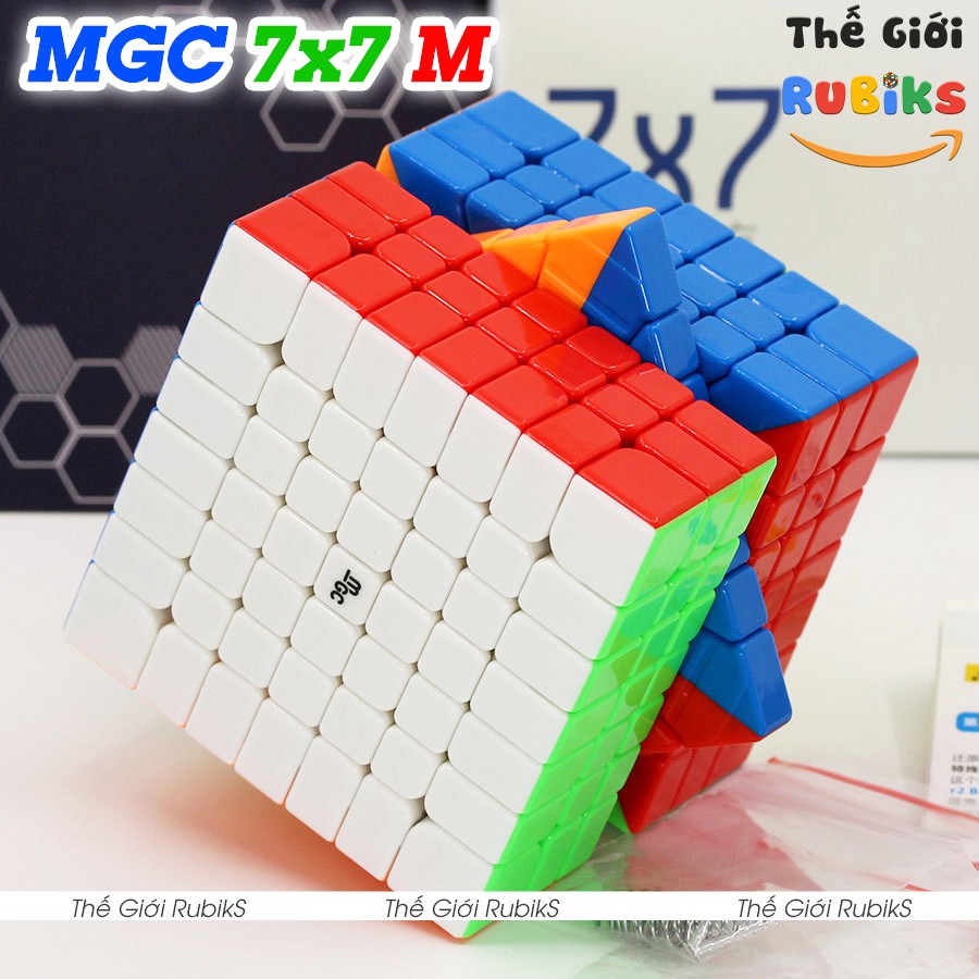 Khối Rubik 7x7 Có Nam Châm YJ MGC 7x7x7 (Hãng Mod M)
