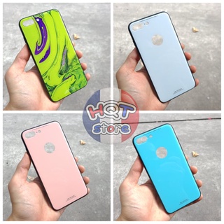 Ốp lưng kính cường lực Glass 9H WK Design cho IP 8Plus / 7Plus