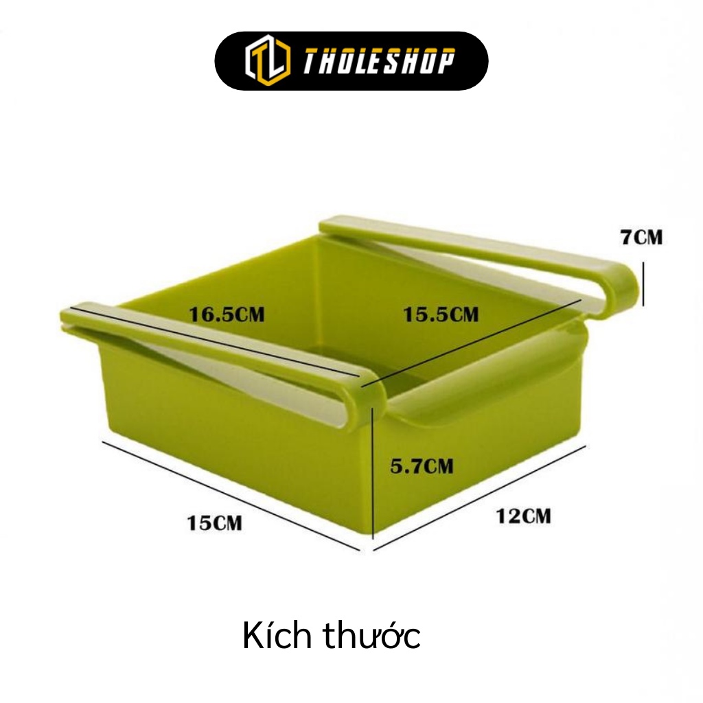Khay Nhựa Tủ Lạnh - Rổ Kẹp Tủ Lạnh Thông Minh, Tiện Ích Tiết Kiệm Không Gian