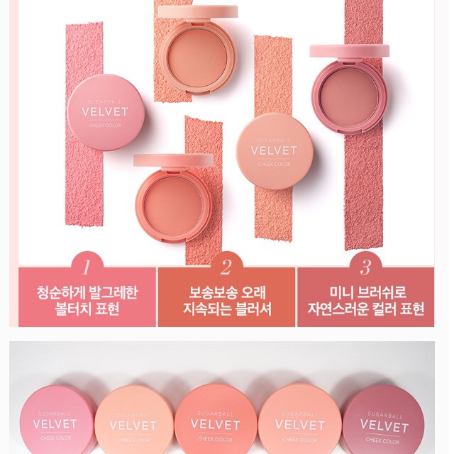 Phấn má hồng Aritarium Sugarball Blusher