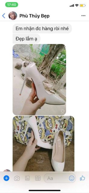 Cao gót đế đỏ màu trắng bóng  mũi nhọn 9-10-11-12p | BigBuy360 - bigbuy360.vn