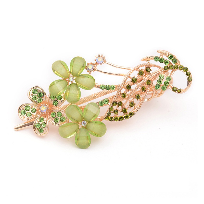 Kẹp Tóc Đính Pha Lê Phong Cách Hàn Quốc