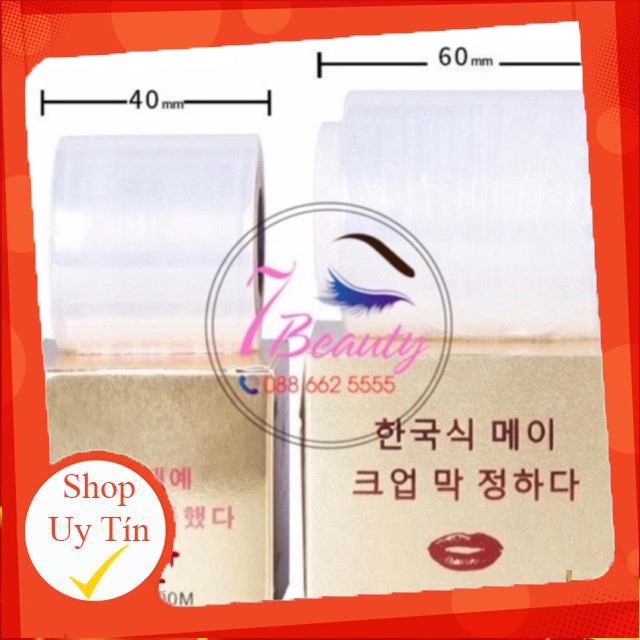 CUỘN NILON Ủ TÊ PHUN XĂM THẨM MỸ 42MM- 200m