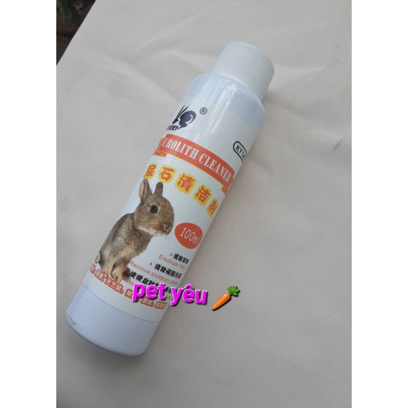 Dung dịch vệ sinh chuồng KERRY (100ml) FREESHIP vệ sinh chuồng thỏ bọ hamster
