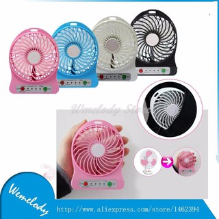 Quạt Mini 3 tốc độ siêu mát tiện lợi