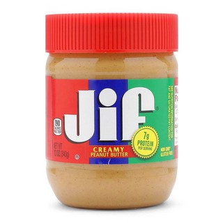 (HÀNG MỸ) Bơ đậu phộng mịn Jif 340g