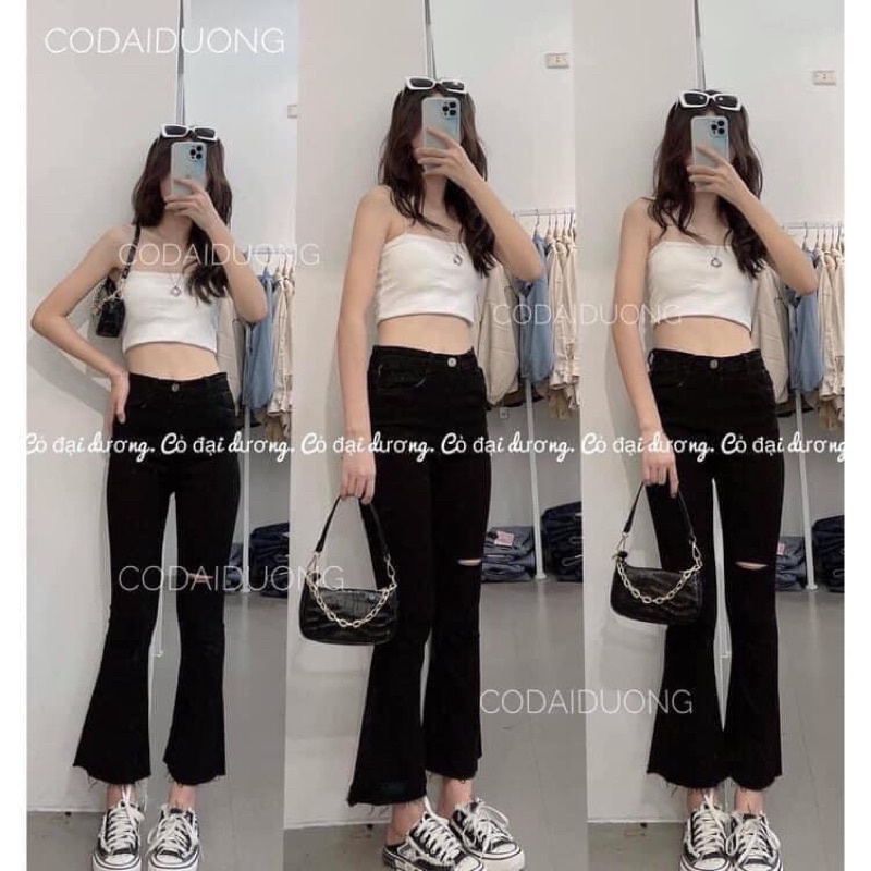 Quần loe jeans