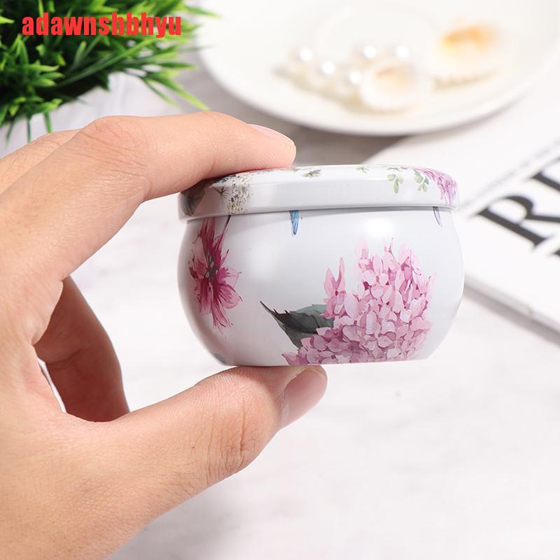 Hộp thiếc đựng bánh kẹo hình trống cá tính 2.2oz thích hợp tiệc trà