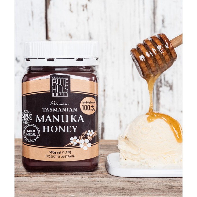Mật Ong Manuka Blue Hills MGO 400+ 250gr/500gr Rừng Nguyên Sinh Tasmania Úc