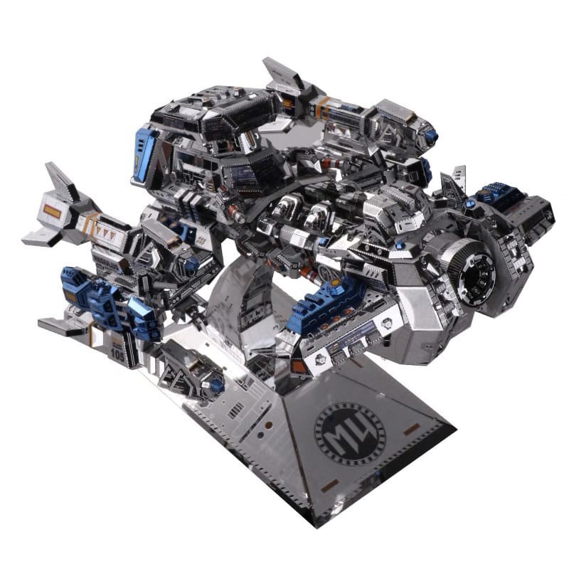 Mô Hình Kim Loại Lắp Ráp 3D MU Model Starcraft Battle Cruiser