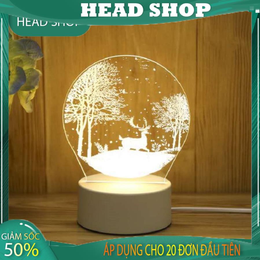 Đèn Ngủ 3D Led Nhiều Mẫu Hình Cực Đẹp Lamp 3d HEAD SHOP