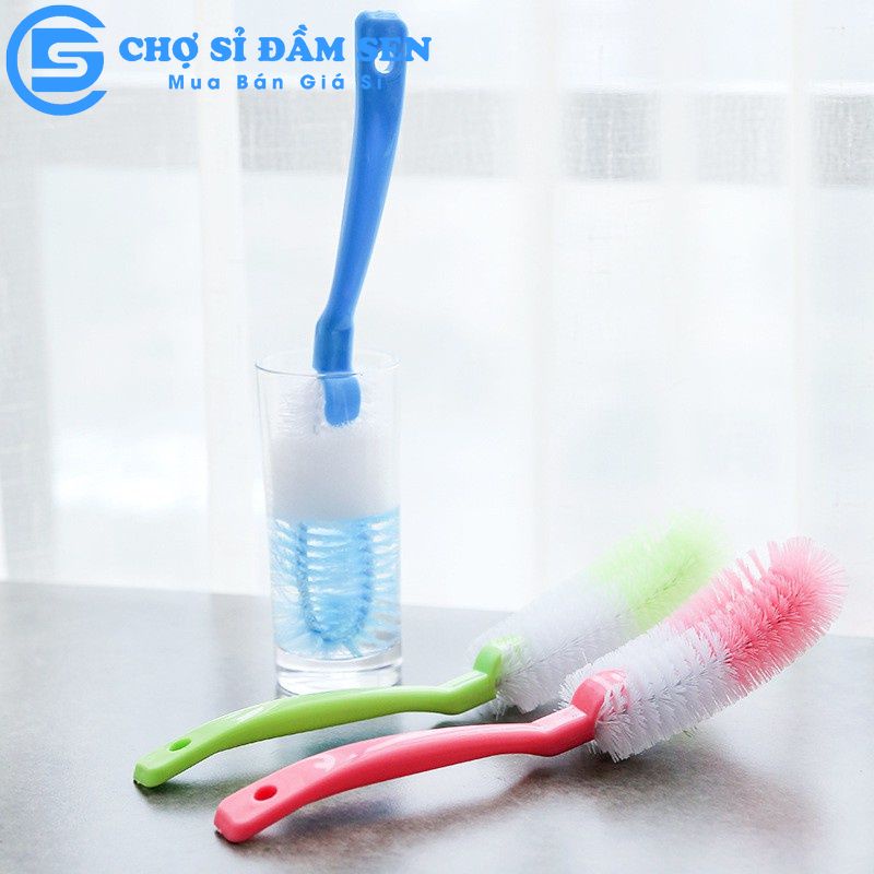 Cọ rữa bình sữa rữa ly CÁN DÀI bàn chải cứng dễ dàng vệ sinh bình giữ nhiệt, ly cốc thủy tinh, ly café tiện dụng