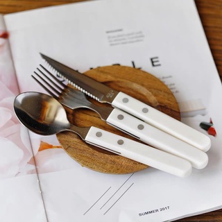 Set thìa dĩa phong cách Nhật Bản 3 chi tiết