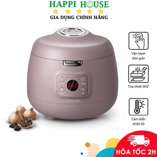 Máy làm tỏi đen Lock&Lock EJR136PUP (3L) - Hàng chính hãng, Bảo hành 12 tháng, Dễ sử dụng, Dễ vệ sinh - Happi House