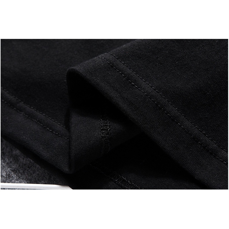 Áo Thun Oversize Unisex Màu Đen Kim Mo Chi tay lỡ nam nữ form rộng - áo phông rộng basic