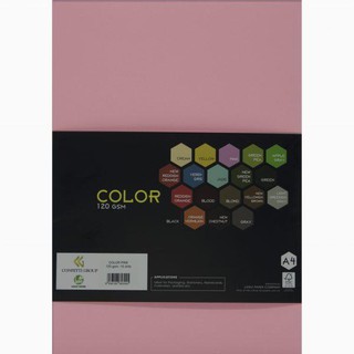 Giấy bìa màu, giấy mỹ thuật A4 120gsm - 10 tờ