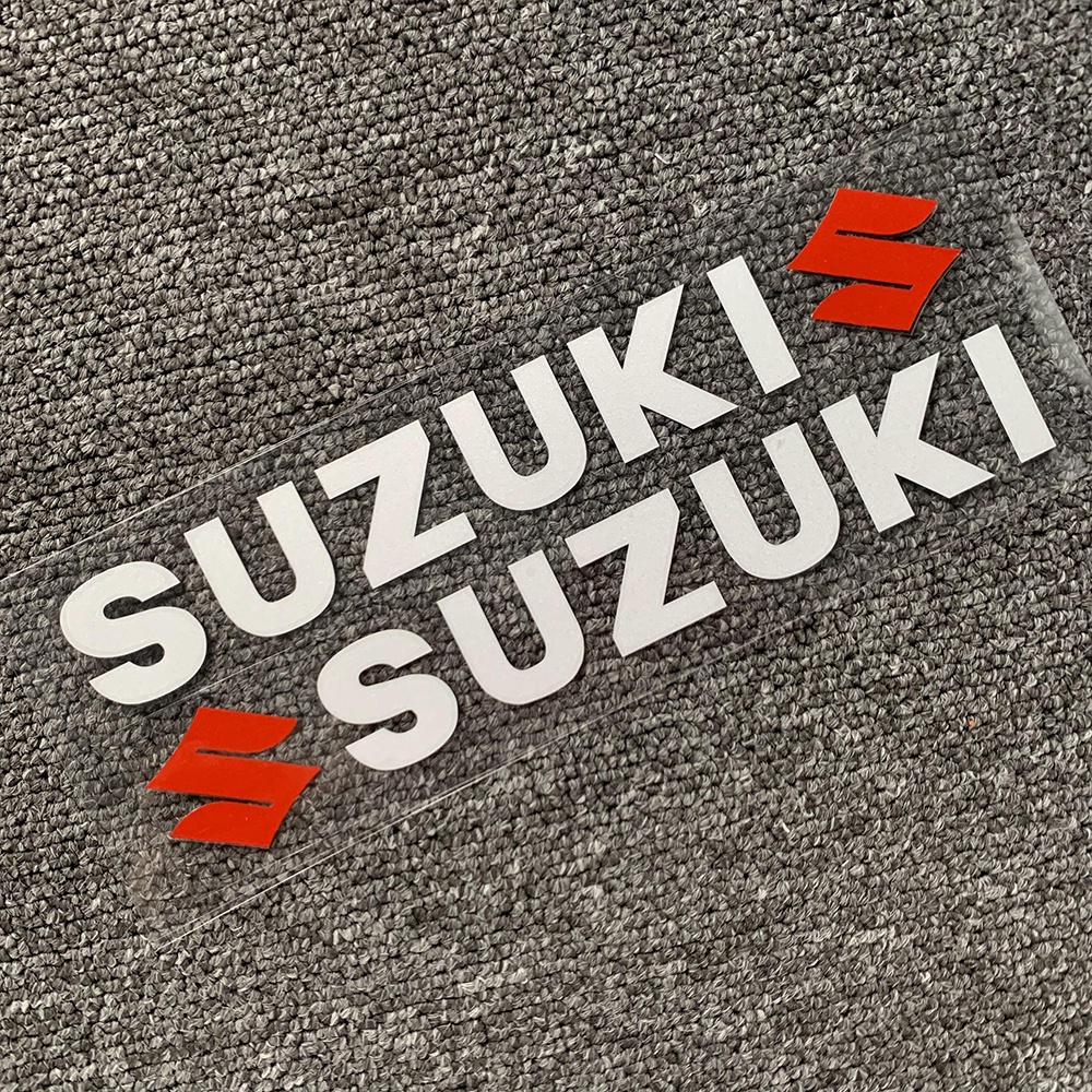 Miếng Dán Trang Trí Kính Chắn Gió Xe Mô Tô Suzuki