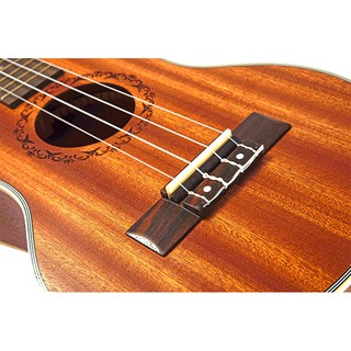 Ukulele soprano có viền gỗ đẹp