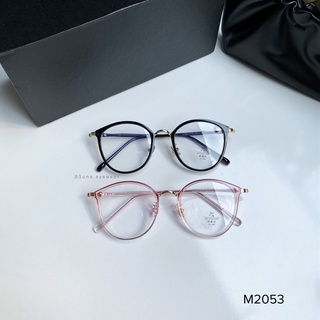 Gọng kính nhựa phối kim loại dáng tròn M2053