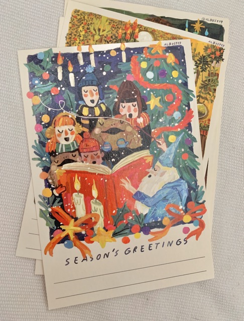 Magical Xmas Postcard