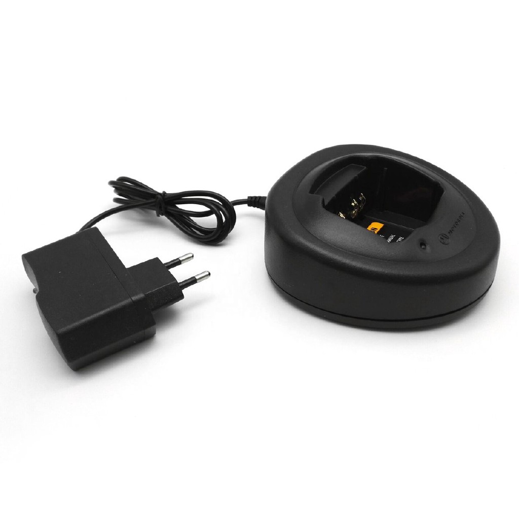CHÍNH HÃNG Bộ Sạc Adaprter kèm dock ĐỐC CỐC pin , tai nghe Cho Bộ Đàm Motorola Radio Gp328 Gp338 / Plus GP2000