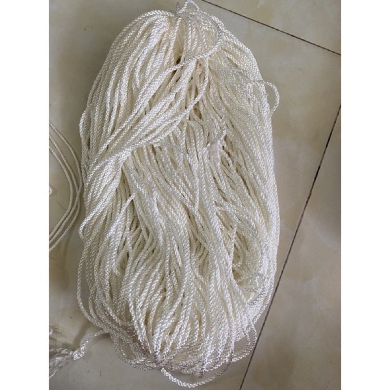 10 Mét dây dù xà tích - dây dù đan lưới buộc làm dàn leo cây