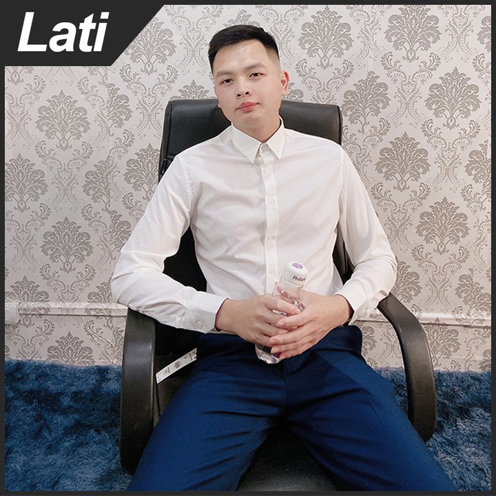 Áo Sơ Mi Nam Trắng Dài Tay BBR, Somi Nam VNXK Vải Chéo Ý Mềm Mại Sang Trọng | BigBuy360 - bigbuy360.vn